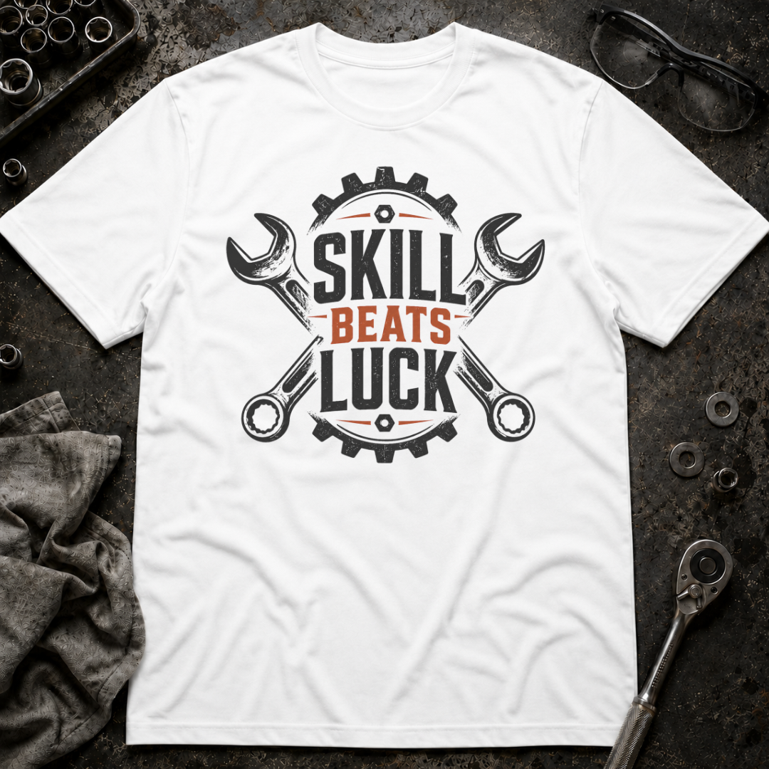 Skill Beats Luck T-Shirt