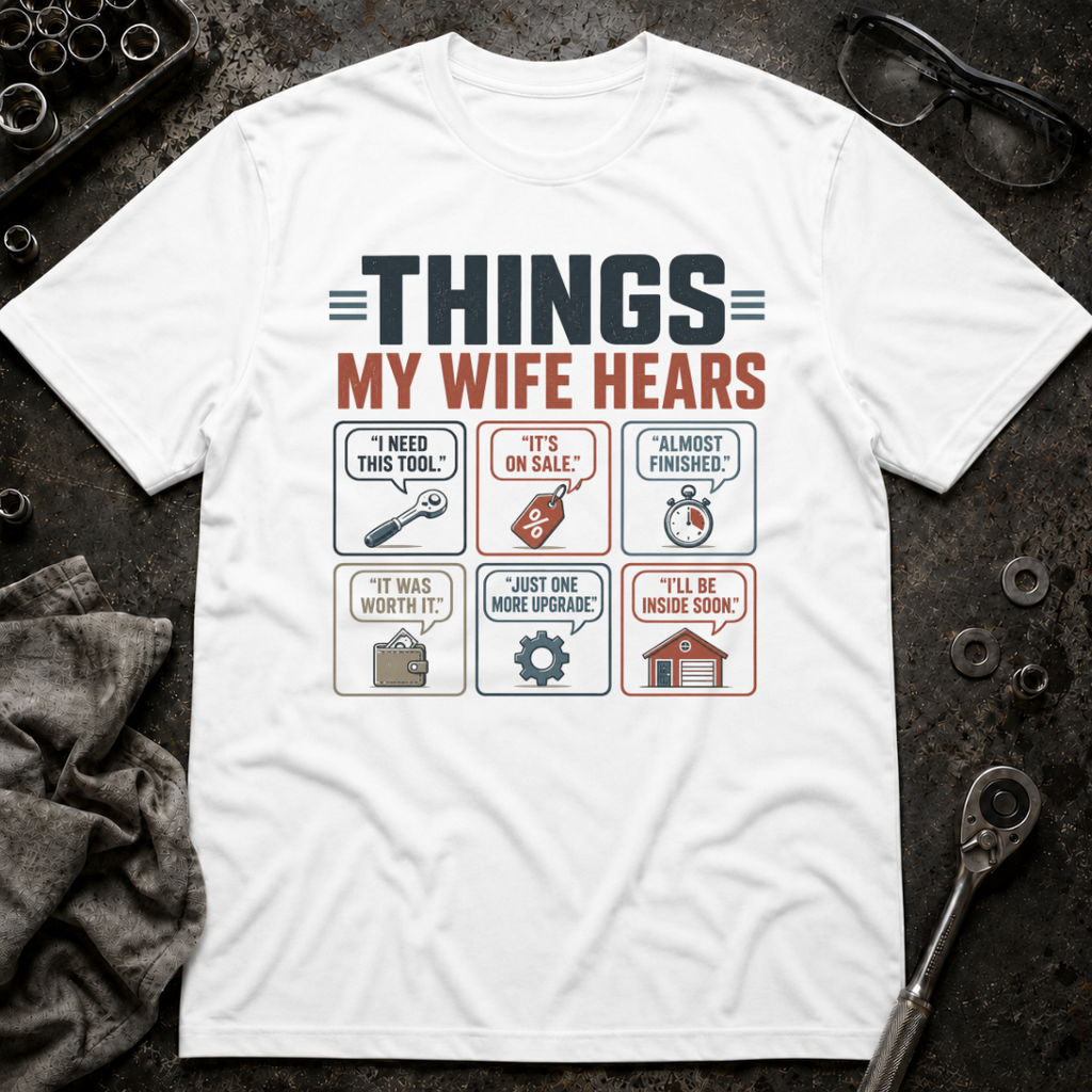 Wife Hears T-Shirt