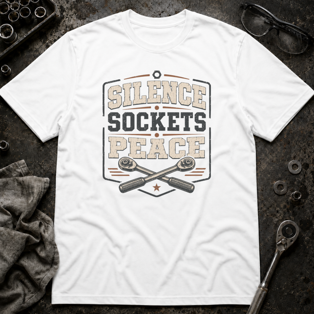 Silence, Sockets, Peace T-Shirt